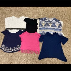 Girls tops for ‘going out’